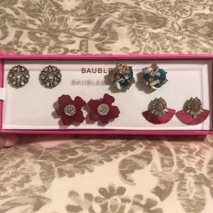 Baublebar Earring Set NWT